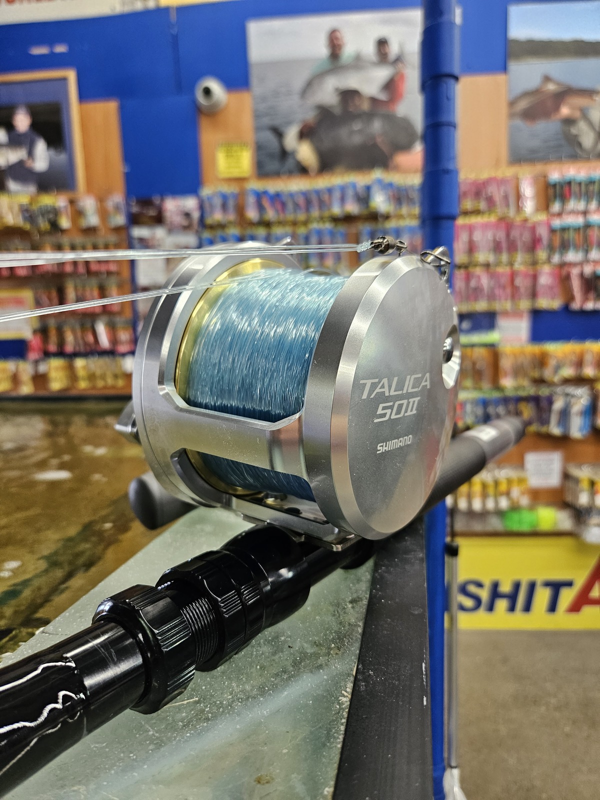 Shimano Talica 50 2 speed outfit Ready to fish