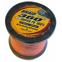 Timber Wolf Braid 360 Super PE 1000m Flame Orange