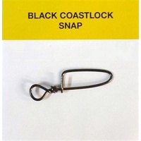 Seahorse Black Coastlock Snap