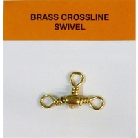 Seahorse Brass Crossline Swivel