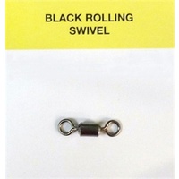 Seahorse Black Rolling Swivels