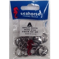 Seahorse S/S Split Rings 