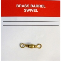Seahorse Brass Barrel Swivels